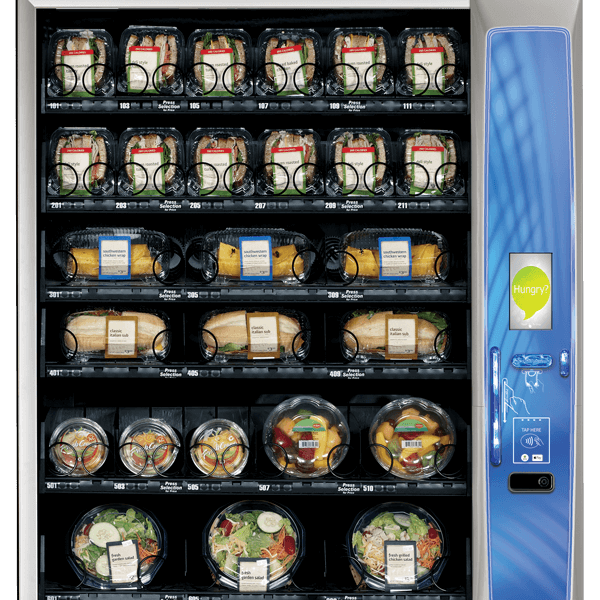 Vending Machines Fresh Food in League City by Change Vending